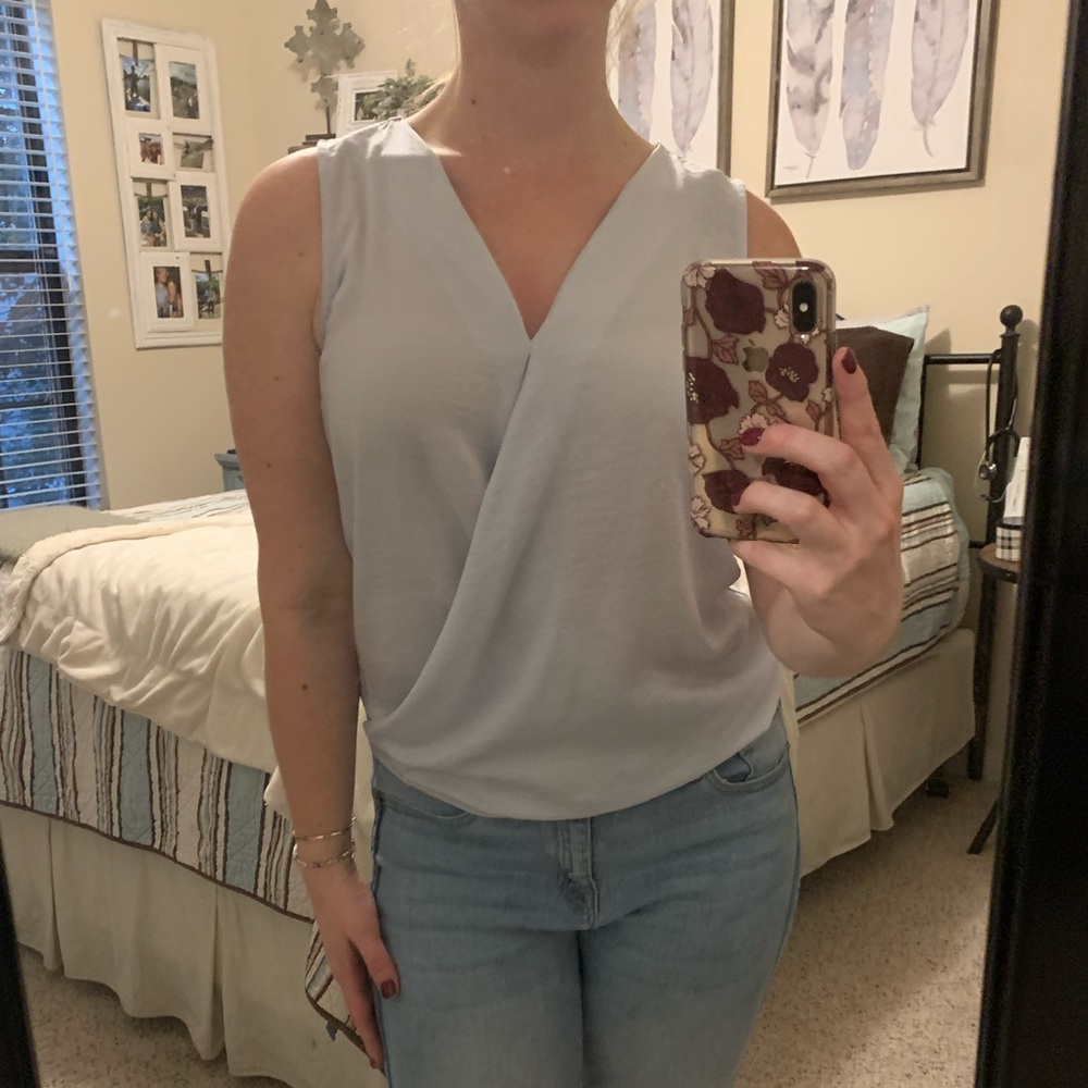 Light blue summer top